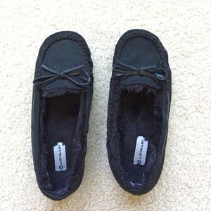 👣 AIRWALK  BLACK MOCCASINS 👣 CHEAP!!